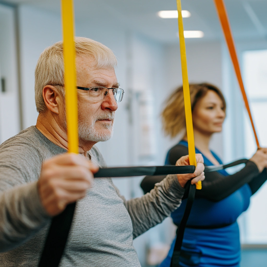 Силові тренування для літніх людей
